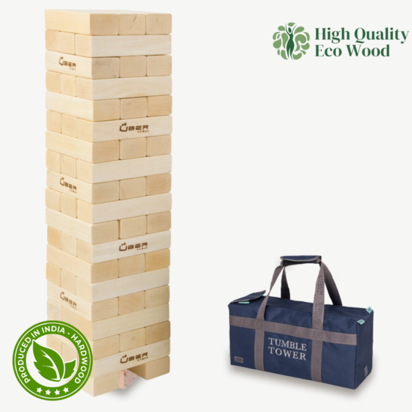 Stapeltoren XXL - Jenga tot 120cm hoog - Afbeelding 4