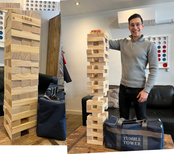 Stapeltoren XXL - Jenga tot 120cm hoog - Afbeelding 3